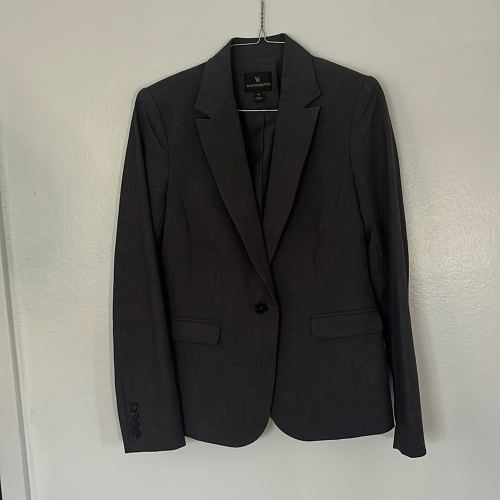 Business coat.